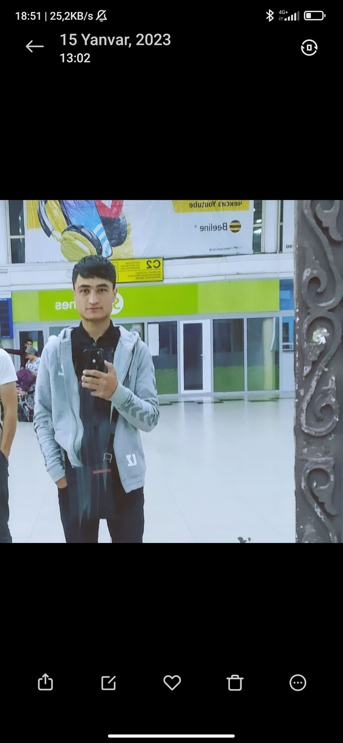  36541518  Sherzodbek, 24 ,    